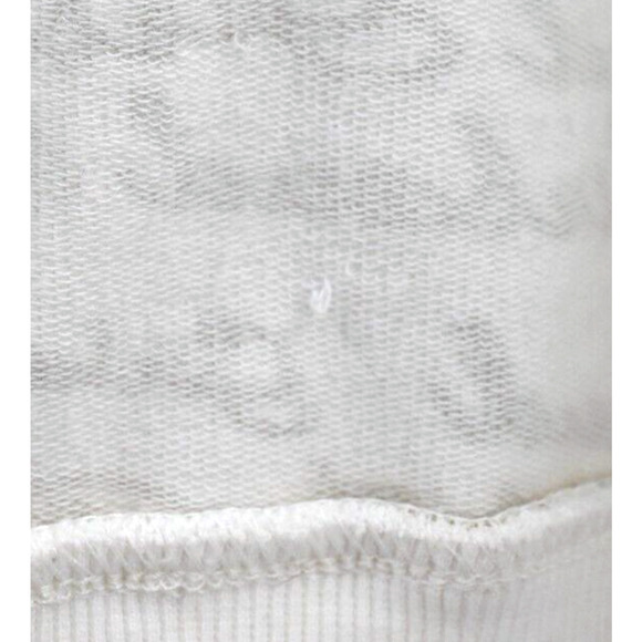 Le Jean de Marithe Francois Girbaud Sleeveless Hoodie Large White‎ Gold Logo - Picture 12 of 15